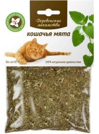 Деревенские лакомства - Кошачья мята для кошек 15 гр