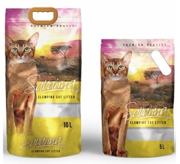 SAVANNA - Наполнитель комкующийся без запаха 5 л