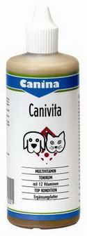 Canina Canivita (Канина Канивита) - Витаминная добавка для животных мультивитаминная на оснве масла энотеры для животных 100 гр