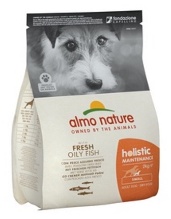 Almo Nature Holistic - Для Взрослых собак Малых пород с Рыбой 2 кг