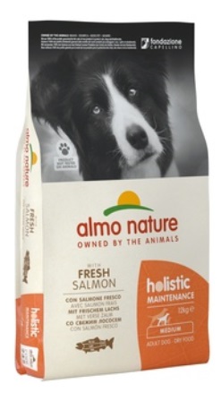 Almo Nature Holistic - Для Взрослых собак с Лососем 12 кг