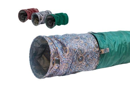 Тоннель складной для кошек шуршащий 24*50 см