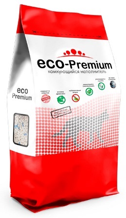 ECO Premium GREEN - Наполнитель древесный сосна 20 кг 55 л