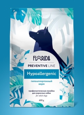 Florida Hypoallergenic - Сухой корм для собак Гипоаллергенный 600 гр