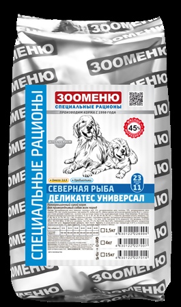 Органик-суперпремиум - ДЕЛИКАТЕС УНИВЕРСАЛ (Северная рыба) 23/11 1,5 кг