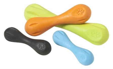 Zogoflex - Игрушка для собак гантеля Hurley S 15 см оранжевая