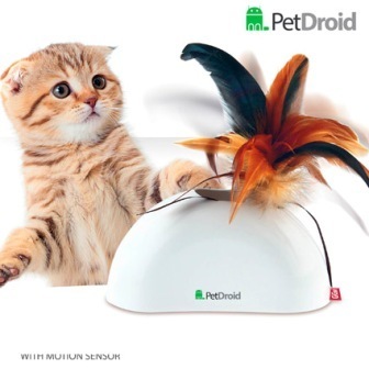 Gigwi (Гигви) - Игрушка для кошек Pet Droid нтерактивная сенсорная (Фезер Хайдер)