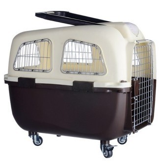 Kredo (Кредо) - Переноска пластиковая на колесах с ручкой (размер 80*53*72 см)
