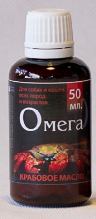 Мультитоник Крабовое масло - Витаминная добавка мультивитаминная для животных 100 мл