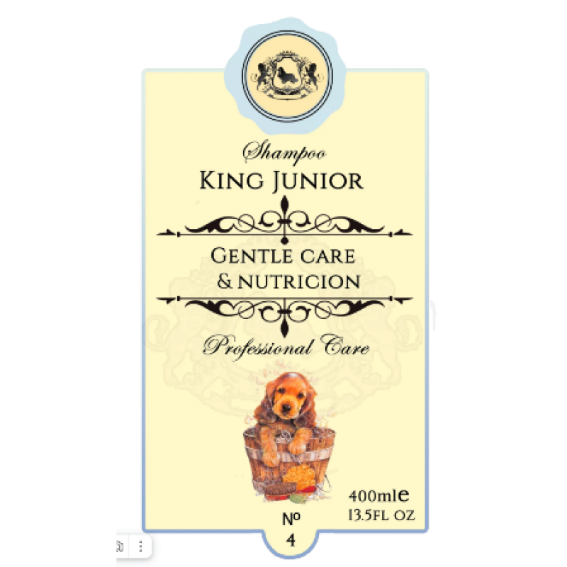 Шампунь для щенков и котят King Junior, 400 мл